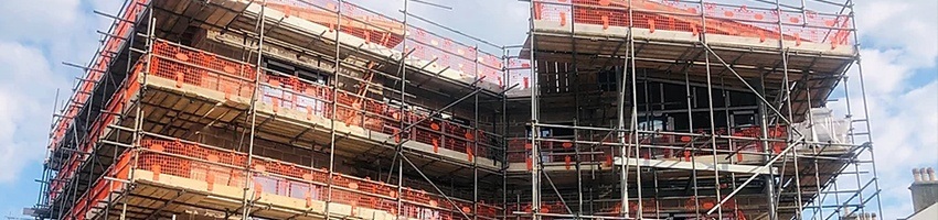 commercial development scaffold