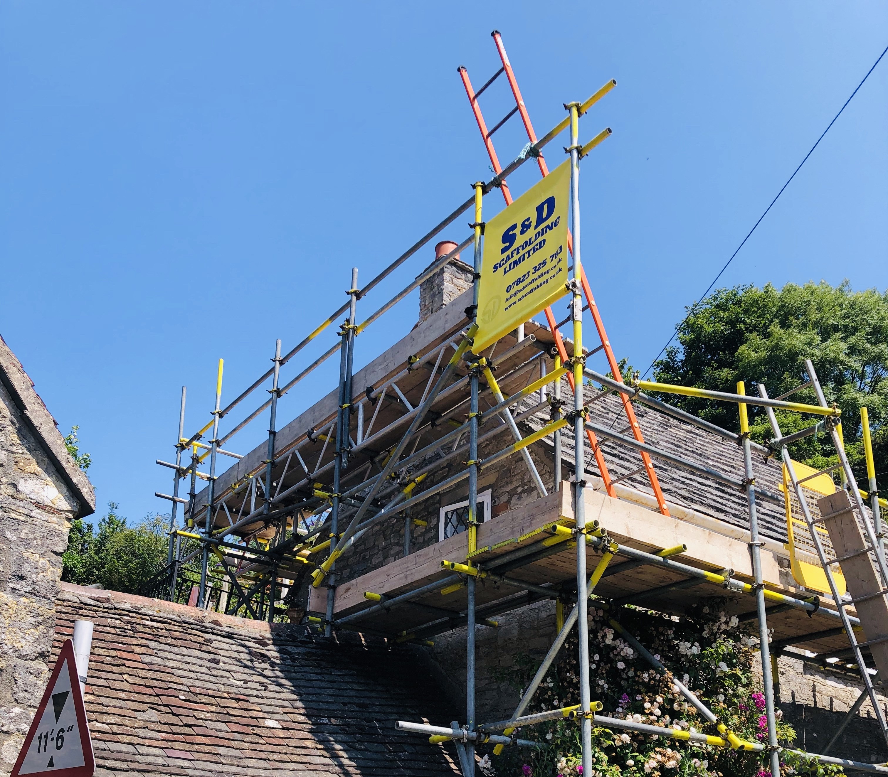 Flooring Structure support scaffolding